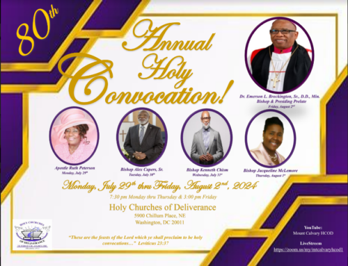 80th Annual Holy Convocation